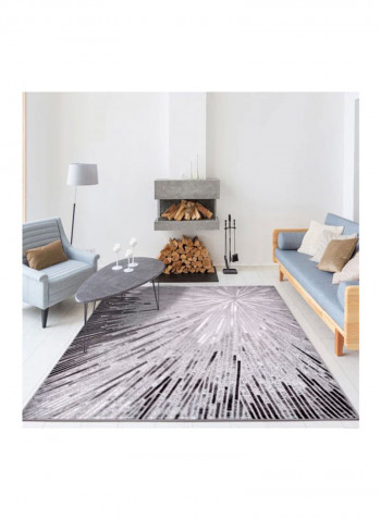Adele Collection Carpet Modern Contemporary Area Rug Grey/White 150x230centimeter
