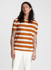 Slim Fit Striped T-Shirt Copper reviews Slim Fit Striped T-Shirt Copper