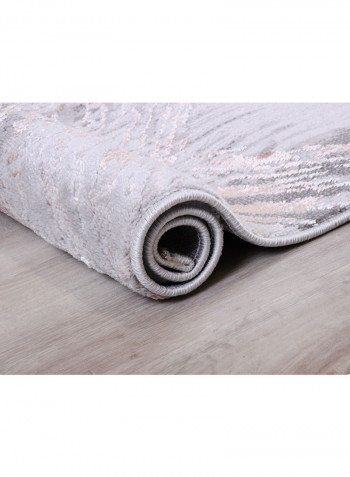 Adele Collection Area Rug Grey/Pink 150x220cm