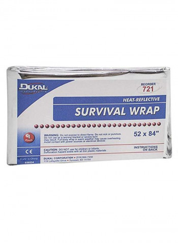 Pack Of 250 Non Sterile Survival Wrap 52 x 84inch