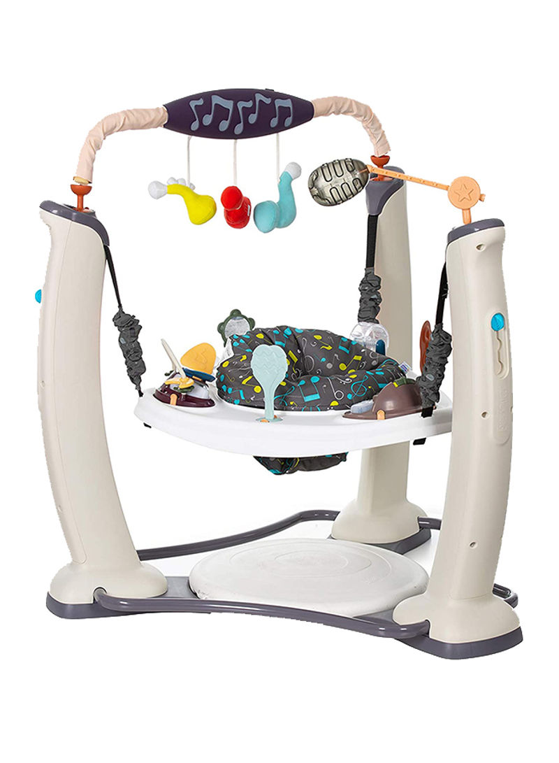 ExerSaucer Jump & Learn Stationary Baby Jumper, Jam Session