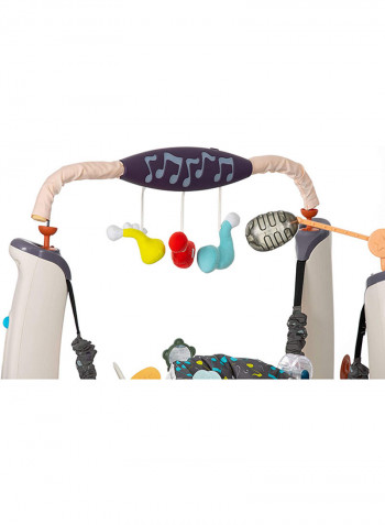 ExerSaucer Jump & Learn Stationary Baby Jumper, Jam Session