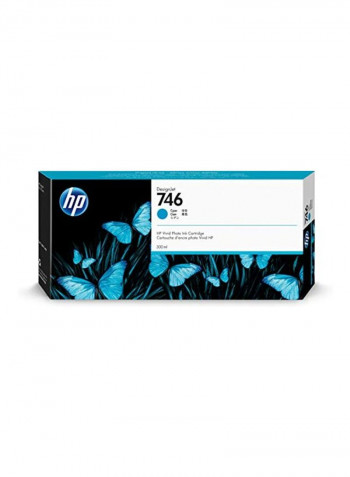 746 DesignJet Toner Cartridge 300ml Cyan