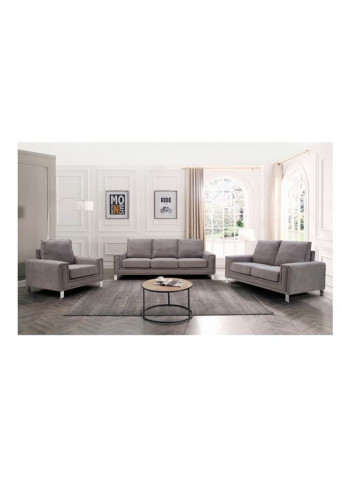 Caster 1-Seater Sofa Grey