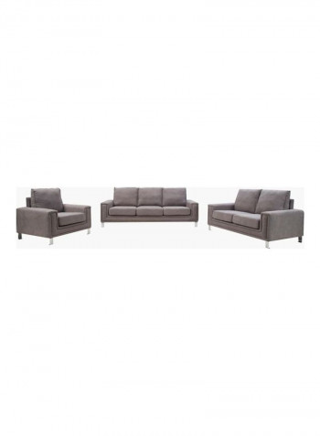 Caster 1-Seater Sofa Grey