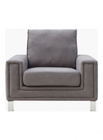 Caster 1-Seater Sofa Grey