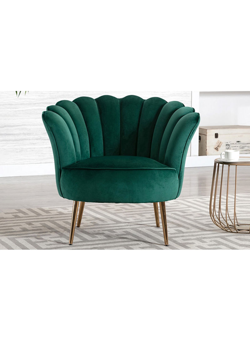 Petal 1-Seater Chair Green 79x88cm