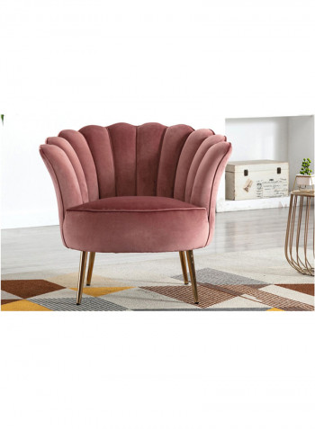 Petal 1-Seater Chair Pink 79x88cm