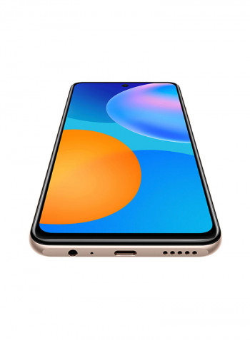 Y7A Dual SIM Arabic Blush Gold 4GB RAM 128GB 4G LTE With AM61 Headphones Lite Amber