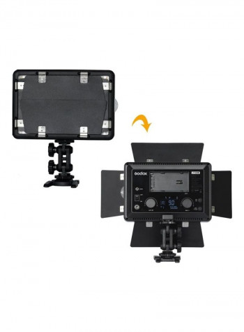 LF308D LED Photography Fill-in Lamp Flash Light Black