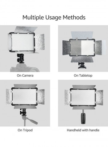LF308D Photography LED Flash Light White