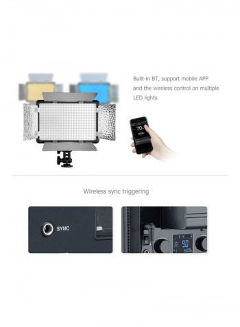 LF308D Photography LED Flash Light White
