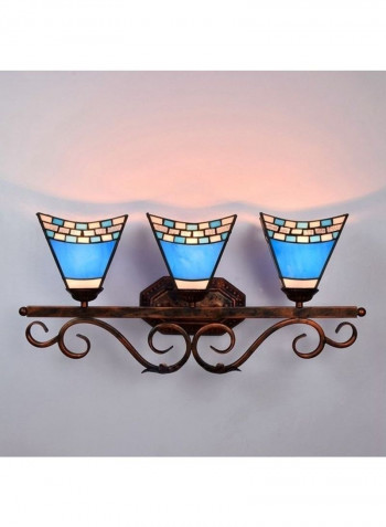 Mediterranean Glass Wall Lamp Multicolour