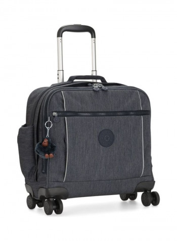 Storia Spacious Carry On Luggage 18 Inch أسود