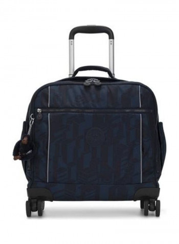 Storia Spacious Carry On Luggage 18 Inch أزرق