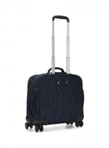 Storia Spacious Carry On Luggage 18 Inch أزرق