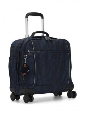 Storia Spacious Carry On Luggage 18 Inch أزرق
