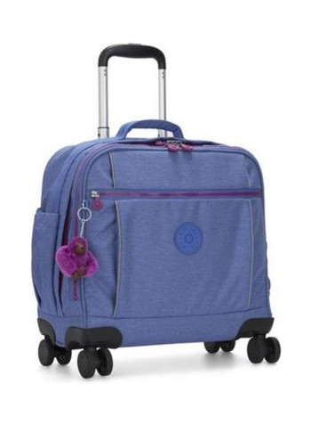 Storia Spacious Carry On Luggage 18-Inch أزرق