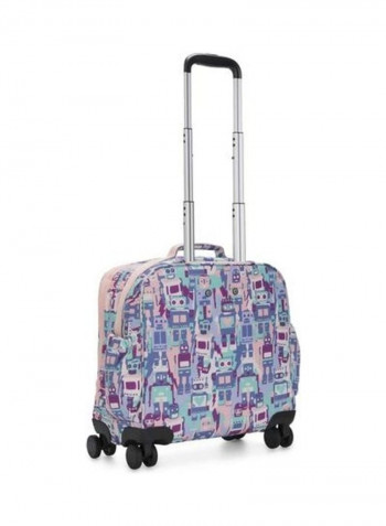 Storia Spacious Carry On Luggage 18-Inches متعدد الألوان