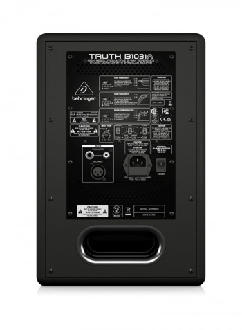 2-Way Reference Studio Monitor Speaker B1031APC Black
