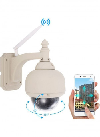 1080P IR-Cut 4X Zoom WiFi IP Dome Camera