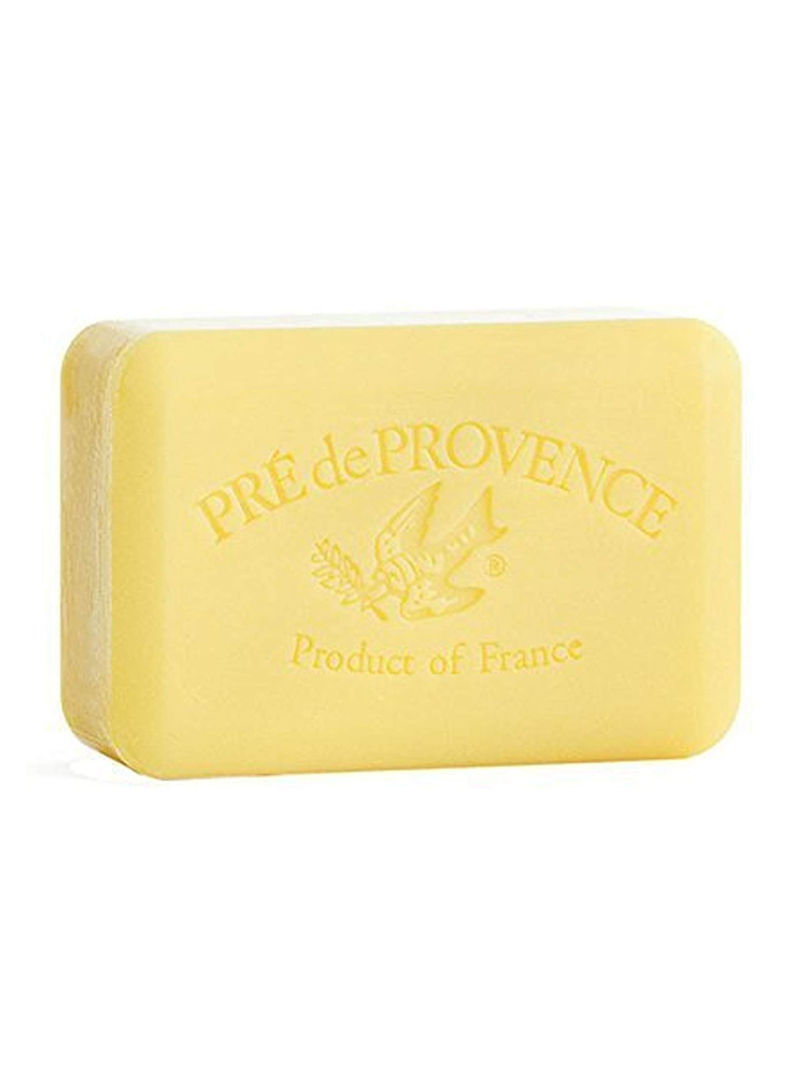 Enriched With Shea Butter Artisanal French Soap Bar Yellow 150g