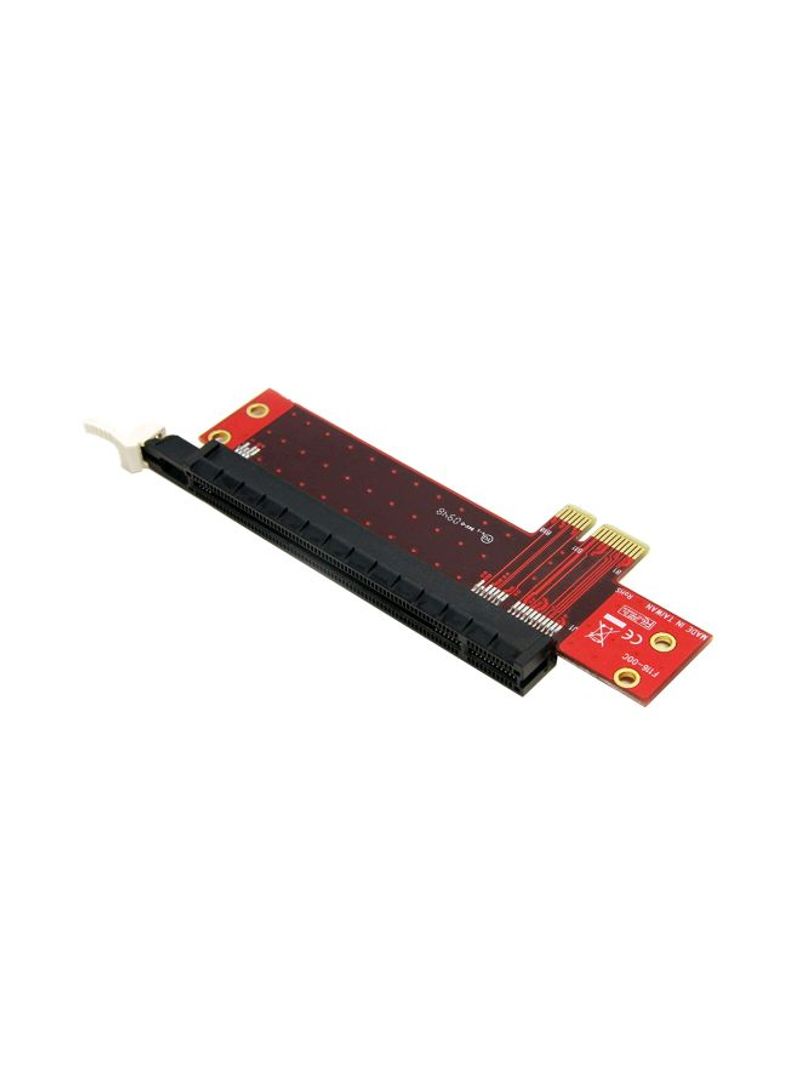 PEX1TO162 PCI Express Low Profile Slot Extension Adapter Red/Black
