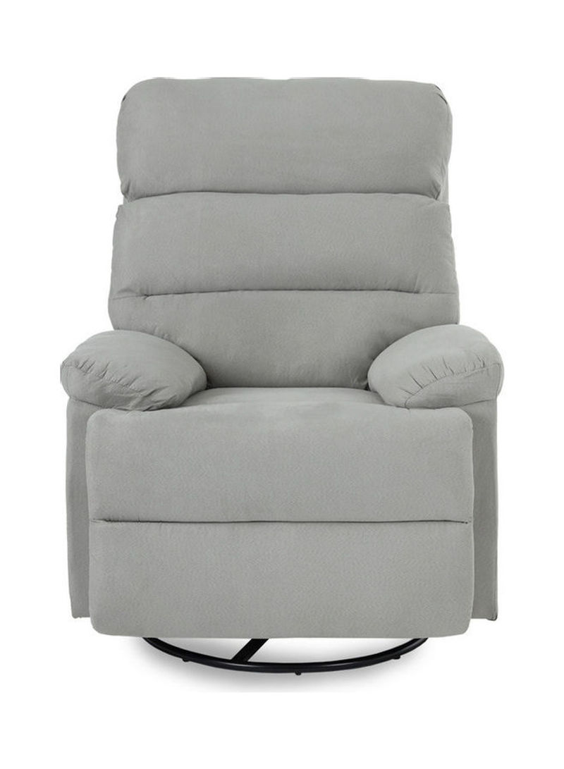 Zoy Recliner with Swivel Chair Grey