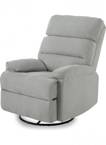 Zoy Recliner with Swivel Chair Grey