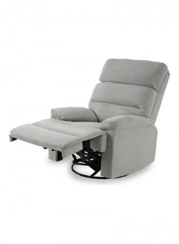 Zoy Recliner with Swivel Chair Grey