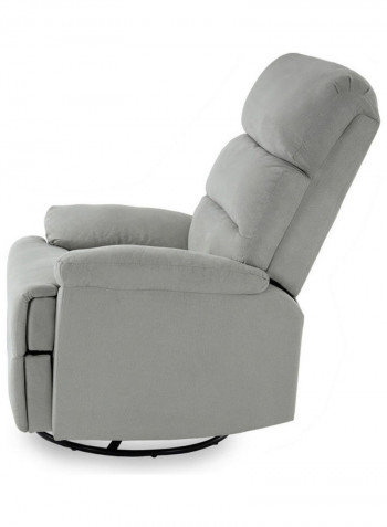 Zoy Recliner with Swivel Chair Grey