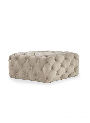 Capella Ottoman Beige 80 x 80 x 36cm