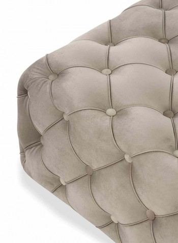 Capella Ottoman Beige 80 x 80 x 36cm