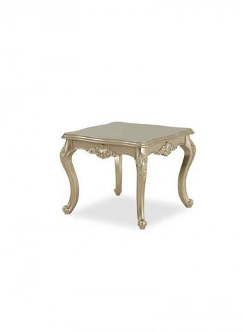 Hasina End Table Gold 75 x 75 x 61cm