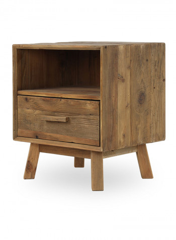 Rayyan Nightstand Brown 55x45x62cm