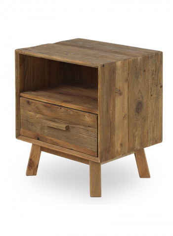 Rayyan Nightstand Brown 55x45x62cm
