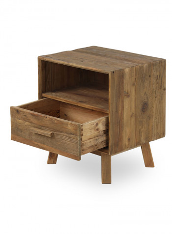 Rayyan Nightstand Brown 55x45x62cm