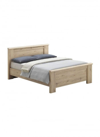 Braxton Bed Light Brown 180 x 200cm