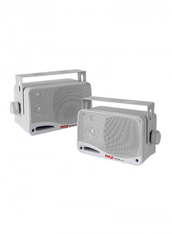 2-Piece Bluetooth Marine Speaker Grey