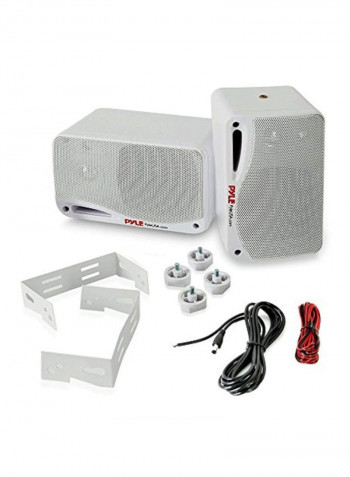 2-Piece Bluetooth Marine Speaker Grey