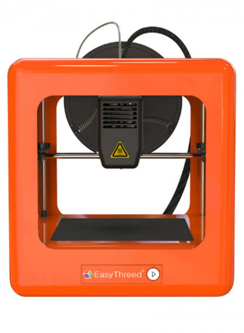Nano Entry Level Desktop 3D Printer Orange/Black