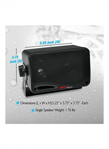 Waterproof Bluetooth Speaker Black