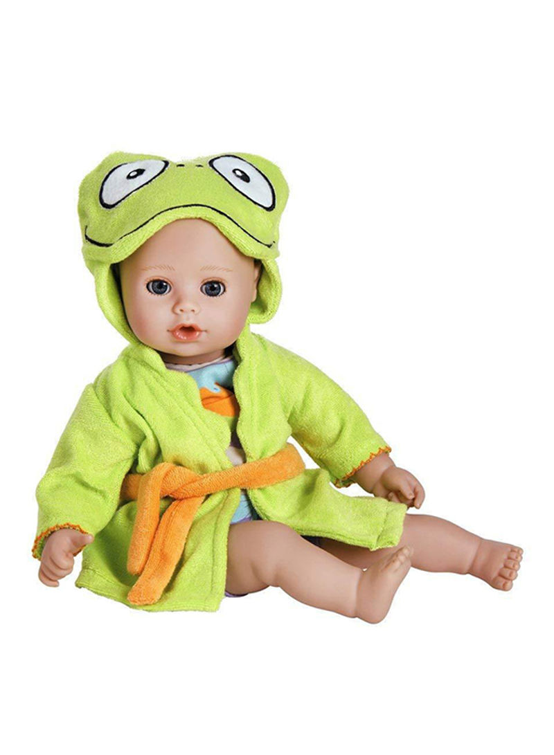Frog BathTime Baby Doll 13inch