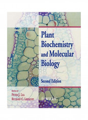 Plant Biochemistry And Molecular Biology Paperback 2