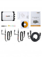 Dual-Channel Virtual USB Oscilloscope Silver/Black