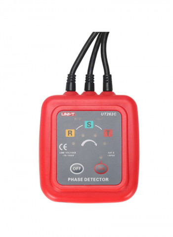 UT262C Non-Contact Phase Detector Red/Grey 70 x 75 x 30millimeter