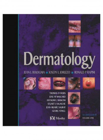 Dermatology Hardcover English by Jean L. Bolognia, MD
