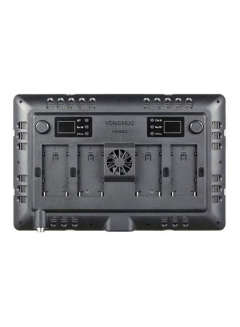 LED YN-1200 Light With YN-760 A/C Aadapter 34.5x22x6.35cm Black