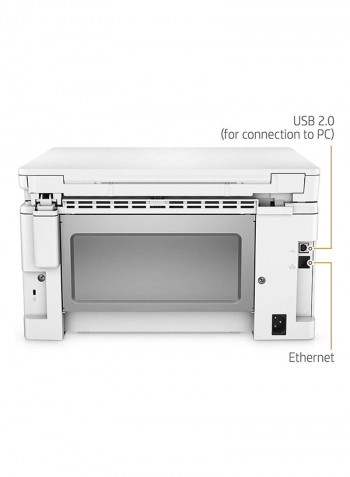 LaserJet Pro M130nw All-in-One Laser Printer,G3Q58A White