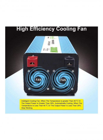 Pure Sine Wave Inverter Photovoltaic Power Converter Blue